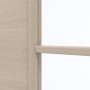 Detailansicht des Lichtausschnitts von GARANT Zimmertür Quer Authentic Akazie GCK08 mit Lichtausschnitt LA-2 Sprosse SP4