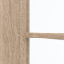 Detailansicht des Lichtausschnitts von GARANT Zimmertür Authentic Eiche CPL mit Lichtausschnitt LA-3 Sprosse SP1