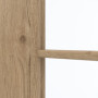 Detailansicht des Lichtausschnitts von GARANT Zimmertür Authentic Risseiche CPL mit Lichtausschnitt LA-3 Sprosse SP1