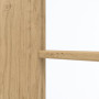 Detailansicht des Lichtausschnitts von GARANT Zimmertür Authentic Asteiche GCK08 mit Lichtausschnitt LA-3 Sprosse SP10