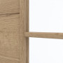 Detailansicht des Lichtausschnitts von GARANT Zimmertür Quer Authentic Risseiche CPL mit Lichtausschnitt LA-3 Sprosse SP10