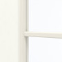 Detailansicht des Lichtausschnitts von GARANT Zimmertür W1000ST3 Premium Weiß GHK08 mit Lichtausschnitt LA-3 Sprosse SP2