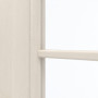 Detailansicht des Lichtausschnitts von GARANT Zimmertür Authentic Perl GCK08 mit Lichtausschnitt LA-3 Sprosse SP4