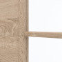Detailansicht des Lichtausschnitts von GARANT Zimmertür Quer Authentic Eiche CPL mit Lichtausschnitt LA-4 bandseitig Sprosse SP10