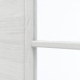Detailansicht des Lichtausschnitts von GARANT Zimmertür Quer Authentic Grigio GCK08 mit Lichtausschnitt LA-4 bandseitig Sprosse SP10