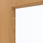 Detailansicht des Lichtausschnitts von GARANT Zimmertür Eiche Premium GCK08 mit Lichtausschnitt LA-4 schlossseitig