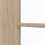 Detailansicht des Lichtausschnitts von GARANT Zimmertür Authentic Eiche CPL mit Lichtausschnitt LA-5 mittig Sprosse SP10