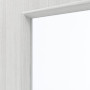 Detailansicht des Lichtausschnitts von GARANT Zimmertür Authentic Grigio GCK08 mit Lichtausschnitt LA-9