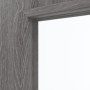 Detailansicht des Lichtausschnitts von CLASSEN Innentür Grigio Eiche CPL 4.12 mit Lichtausschnitt 