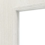 Detailansicht des Lichtausschnitts von Innentür-Set Norwegische Esche CPL LA 02 mit Zarge und Drücker - Classen