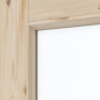 Detailansicht des Lichtausschnitts von Typ 6002-01-LA Kiefer Massivholz Innentür - Radex