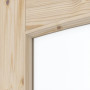 Detailansicht des Lichtausschnitts von Typ 6002-SP10-B Kiefer Massivholz Innentür - Radex
