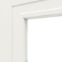 Detailansicht des Lichtausschnitts von Montana 6 LA 2 ClassicLine Weißlack Innentür - Hörmann
