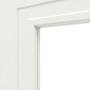 Detailansicht des Lichtausschnitts von Montana 7 LA ClassicLine Weißlack Innentür - Hörmann