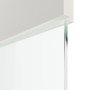 Detailansicht des Lichtausschnitts von Pure 2 quer Plain 80-7 ProLine Duradecor Verkehrsweiß RAL 9016 Innentür - Hörmann