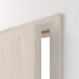 Geöffnete Detailansicht von Innentür-Set gebürstete Salzeiche ProLine Duradecor stumpfeinschlagend mit Zarge und Drücker - Hörmann
