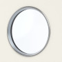 Detailansicht des Lichtausschnitts von GARANT Schiebetür 0105-60 Pearl White CePaL mit Lichtausschnitt LA-12