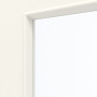 Detailansicht des Lichtausschnitts von GARANT Schiebetür 0105-60 Pearl White CePaL mit Lichtausschnitt LA-2