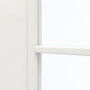 Detailansicht des Lichtausschnitts von GARANT Schiebetür Quer Authentic Bianco CePaL mit Lichtausschnitt LA-2 Sprosse SP1