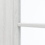 Detailansicht des Lichtausschnitts von GARANT Schiebetür Authentic Grigio CePaL mit Lichtausschnitt LA-3 Sprosse SP1