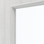 Detailansicht des Lichtausschnitts von GARANT Schiebetür Authentic Grigio CePaL mit Lichtausschnitt LA-4 bandseitig