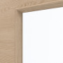 Detailansicht des Lichtausschnitts von GARANT Schiebetür Quer Authentic Achat GCK08 mit Lichtausschnitt LA-4 bandseitig