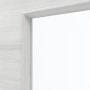 Detailansicht des Lichtausschnitts von GARANT Schiebetür Quer Authentic Grigio GCK08 mit Lichtausschnitt LA-4 bandseitig