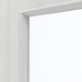 Detailansicht des Lichtausschnitts von GARANT Schiebetür Authentic Grigio CePaL mit Lichtausschnitt LA-5 mittig