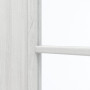 Detailansicht des Lichtausschnitts von GARANT Schiebetür Authentic Grigio CePaL mit Lichtausschnitt LA-6 Sprosse SP10