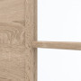 Detailansicht des Lichtausschnitts von GARANT Schiebetür Quer Authentic Eiche CePaL mit Lichtausschnitt LA-6 Sprosse SP10