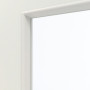 Detailansicht des Lichtausschnitts von GARANT Schiebetür Weiß Struktur Premium CePaL mit Lichtausschnitt LA-6