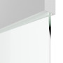 Detailansicht des Lichtausschnitts von Pure 2 quer ProLine Duradecor Bütte Weiß Schiebetür - Hörmann