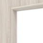 Detailbild des Lichtausschnitts von Gebürstete Salzeiche LA 9 ProLine Duradecor Schiebetür - Hörmann
