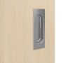 Detailansicht der Oberfläche von GARANT Feuchtraum-Schiebetür Authentic Sand GCK08 mit Lichtausschnitt LA-12