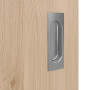 Detailansicht der Oberfläche von GARANT Feuchtraum-Schiebetür Authentic Achat GCK08 mit Lichtausschnitt LA-7