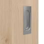 Detailansicht der Oberfläche von GARANT Feuchtraum-Schiebetür Authentic Achat GCK08 mit Lichtausschnitt LA-8