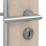 Detailansicht der Oberfläche von GARANT Feuchtraumtür Authentic Akazie GCK08 mit Lichtausschnitt LA-6