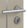 Detailansicht der Oberfläche von GARANT Zimmertür Aura 850 Matt Seidengrau 7044 G-TEC