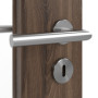 Detailansicht der Oberfläche von HÖRMANN Innentür Alpineiche Duradecor ProLine mit Lichtausschnitt LA 11