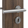 Detailansicht der Oberfläche von HÖRMANN Innentür Alpineiche Duradecor ProLine mit Lichtausschnitt LA 8