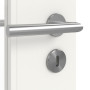 Detailansicht der Oberfläche von JELD-WEN Innentür Classic Brillantweiß ähnlich RAL 9016 ExpertLack mit Lichtausschnitt LÖ-33