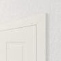 geschlossene Detailansicht von Innentür-Set Cofi 40 reverse Weißlack RAL 9016 mit Zarge und Drücker - Deine Tür