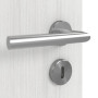 Detailansicht der Oberfläche von GARANT Zimmertür Corona 832 Authentic Grigio CePaL mit Lichtausschnitt LA-4 mittig