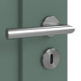 Detailansicht der Oberfläche von CLASSEN Innentür Frame 5.5 Uni Green Dekorfolie