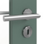 Detailansicht der Oberfläche von CLASSEN Innentür Frame 5.6 Uni Green Dekorfolie mit Lichtausschnitt
