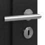 Detailansicht der Oberfläche von CLASSEN Innentür Frame 5.9 Uni Schwarz Dekorfolie