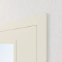 Detailansicht der Tür von Innentür-Set Weißlack RAL 9010 LA-01 reverse mit Zarge und Drücker