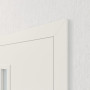 Detailansicht der Tür von Innentür-Set Weißlack RAL 9016 LA-10 reverse mit Zarge und Drücker