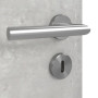 Detailansicht der Oberfläche von JELD-WEN Innentür Trend Concrete Hell Optima DuriTop CPL mit Lichtausschnitt LÖ-14