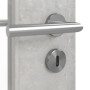 Detailansicht der Oberfläche von JELD-WEN Innentür Trend Concrete Hell Optima DuriTop CPL mit Lichtausschnitt LÖ-20